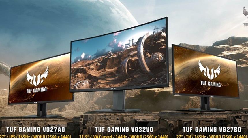 ASUS, yeni TUF gaming monitörlerini duyurdu!