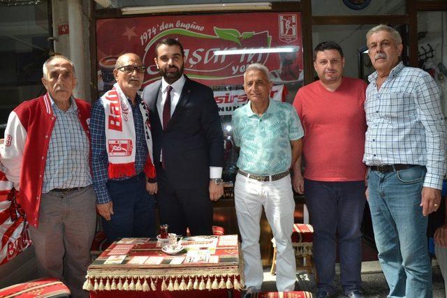 (Özel) Balıkesirspor başkanından 1 numaralı üyeye ziyaret