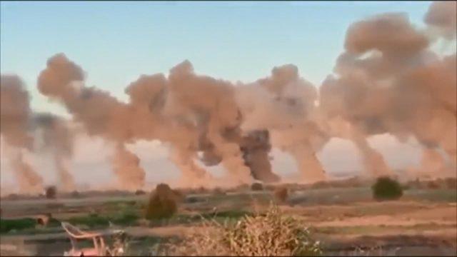 ABD önderliğindeki Birleşik Ortak Görev Gücü, DEAŞ’ı bombaladı