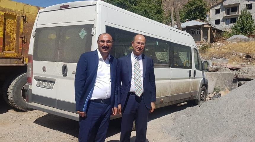 Irak sınırındaki &Ccedil;ukurca&rsquo;dan, İran sınırındaki Esendere beldesine hibe desteği