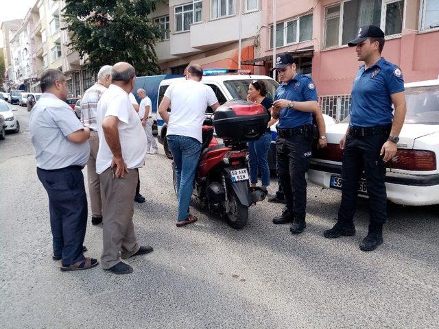 Tekirdağ’da motosiklet kazası: 1 yaralı