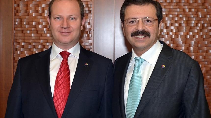 &Ouml;zt&uuml;rk&rsquo;e TOBB&rsquo;den yeni g&ouml;rev