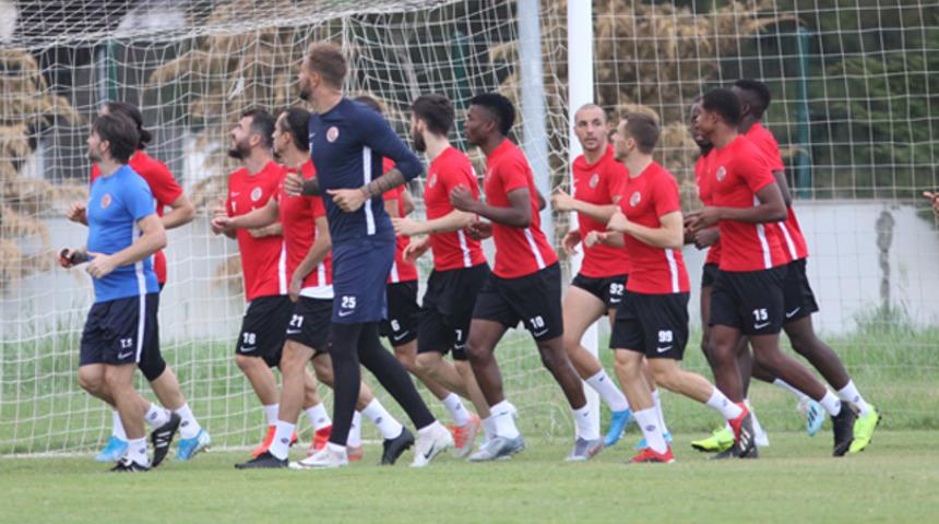 Antalyaspor, Kayserispor maçı hazırlıklarını sürdürdü