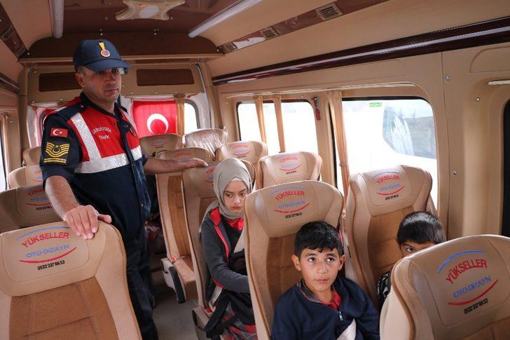 Jandarmadan okul servis araçlarında denetim G1