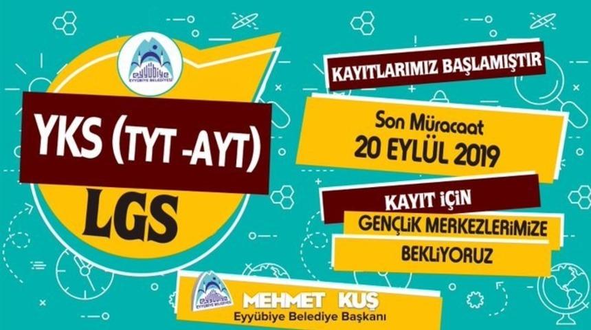 Eyy&uuml;biye&rsquo;de sınava hazırlanan gen&ccedil;ler i&ccedil;in kurs a&ccedil;ıldı