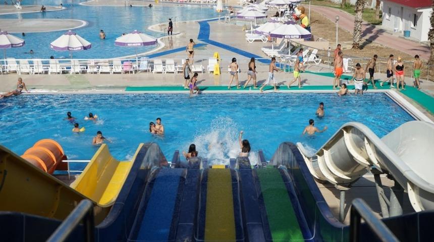 Mezitli Belediyesi Su Parkı, 3 ayda 30 bin kişiyi ağırladı