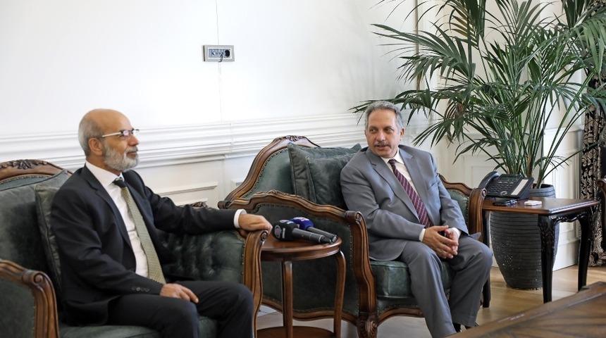 Yozgat Dernekler Federasyonu&rsquo;ndan Başkan Yal&ccedil;ın&rsquo;a Ziyaret