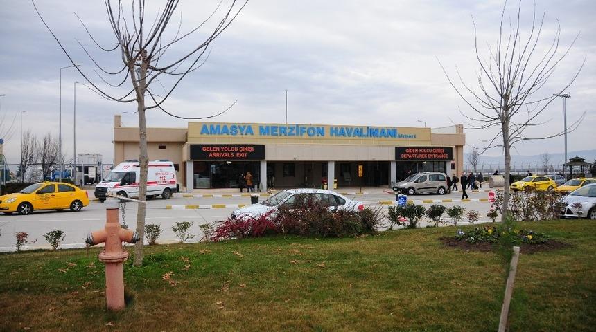 Amasya Havalimanında 12 bin 977 yolcuya hizmet verildi