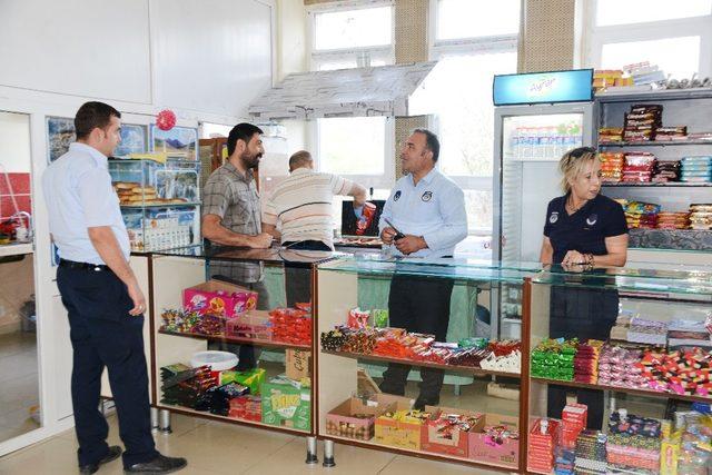 Tuşba’da okul kantinleri denetlendi