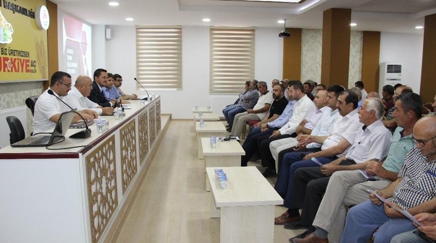 Karamanlı &ccedil;ift&ccedil;iye lavantanın avantajları anlatıldı