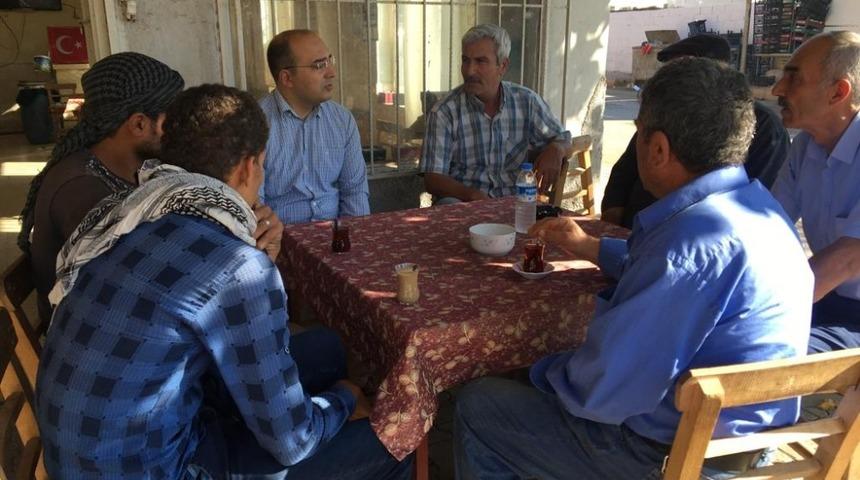 Kaymakam Duman vatandaşlar ile bir araya geldi