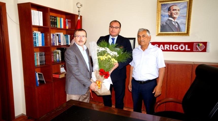 AK Parti’li Aydemir’den Kaymakam Arıkan’a ziyaret