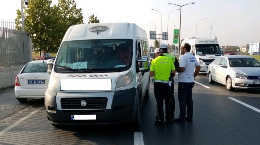 Ulaşımdan servis ara&ccedil;larına sıkı kontrol