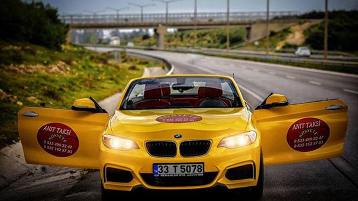 250 bin liralık lüks otomobili taksi yaptı! G1
