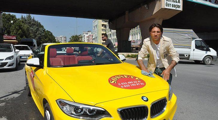 250 bin liralık lüks otomobili taksi yaptı! G2