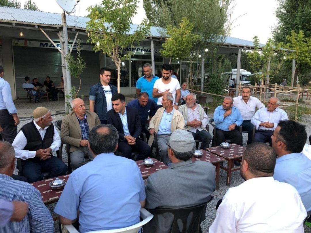 Kaymakam G&uuml;neş&rsquo;ten Dağdibi ve Eşmepınar k&ouml;y&uuml; ziyaretleri