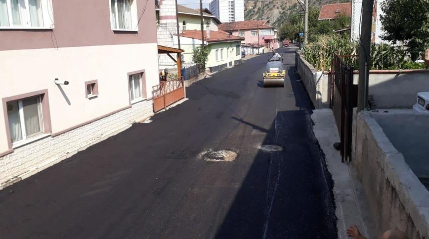 Asfalt &ccedil;alışmaları devam ediyor