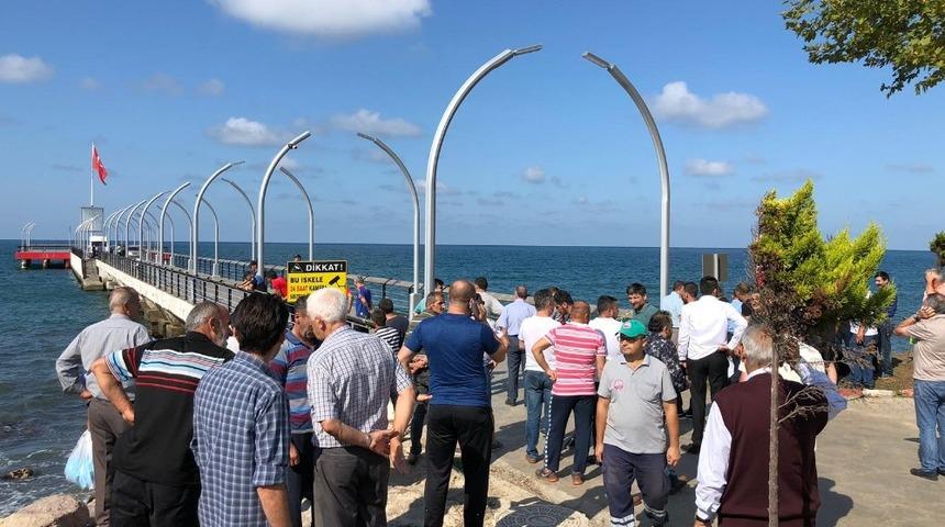 Bulancak İskelesi&rsquo;nde intihar