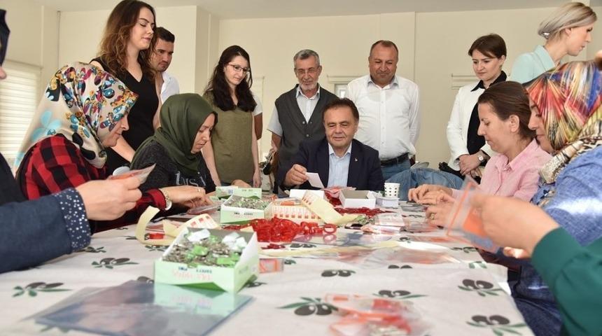 Bilecikli kadınlara ek gelir kapısı a&ccedil;ıldı