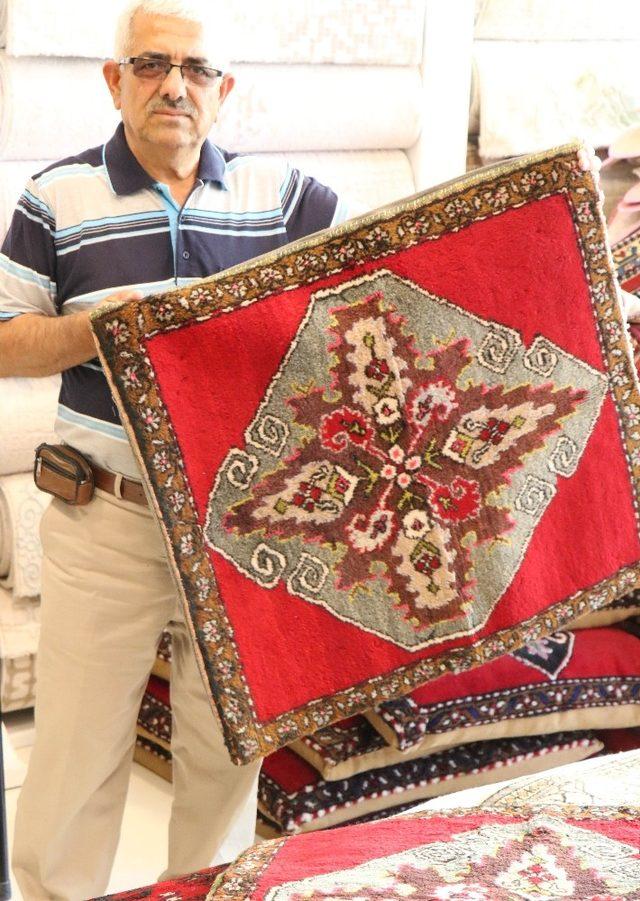 Kırşehir’de halı dokuma mesleğinin son temsilcisi zamana direniyor