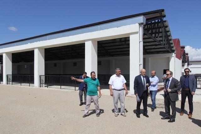 Vali Epcim ve Başkan Pekmezci belediye yatırımlarını inceledi 1