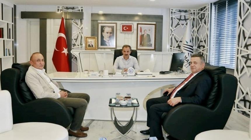 İşadamı Erdemoğlu, Başkan Kılın&ccedil; ile bir araya geldi