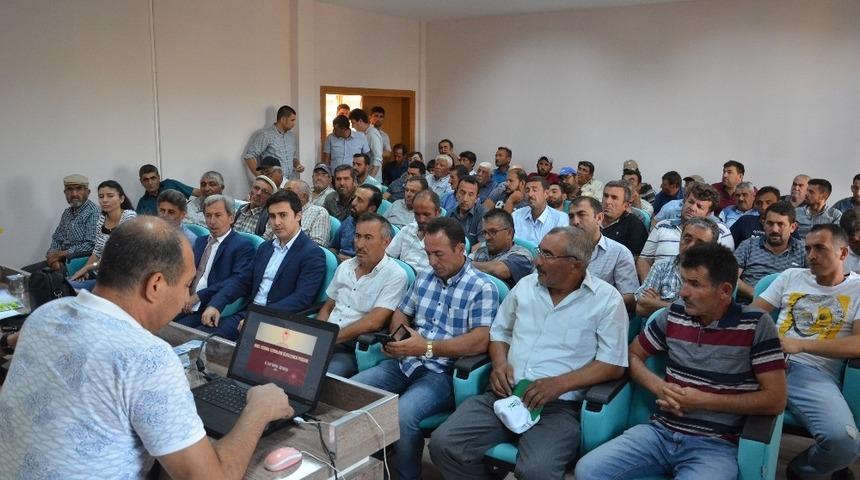 G&uuml;ny&uuml;z&uuml;&rsquo;nde &ccedil;ift&ccedil;ilere y&uuml;zde 50 hibe desteği bilgilendirme toplantısı