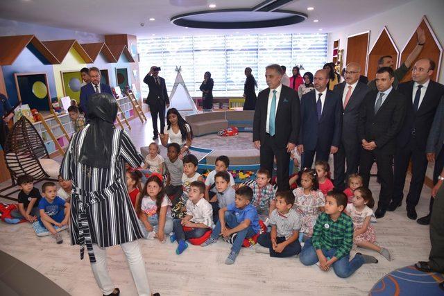 Konya’nın ilk çocuk kütüphanesi Selçuklu’da açıldı
