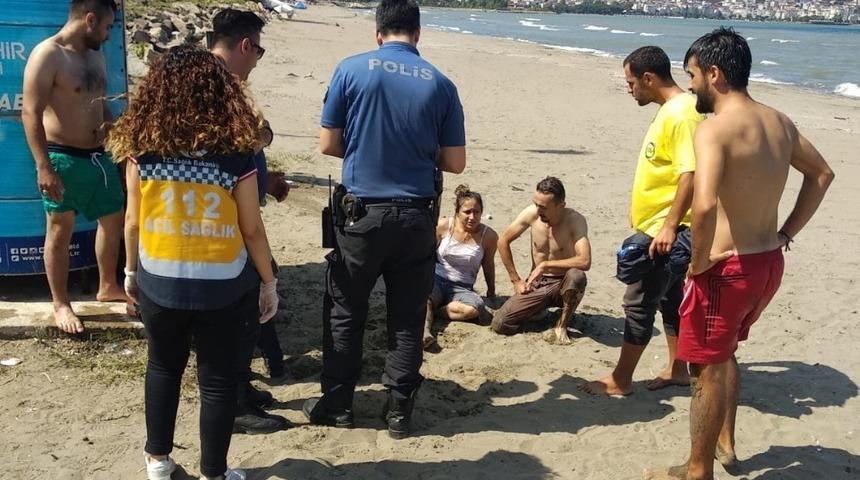 Gen&ccedil; kız son anda kurtarıldı