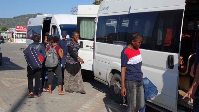 Çanakkale'de 141 kaçak göçmen yakalandı