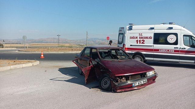 Nurdağı’nda trafik kazası: 3 yaralı
