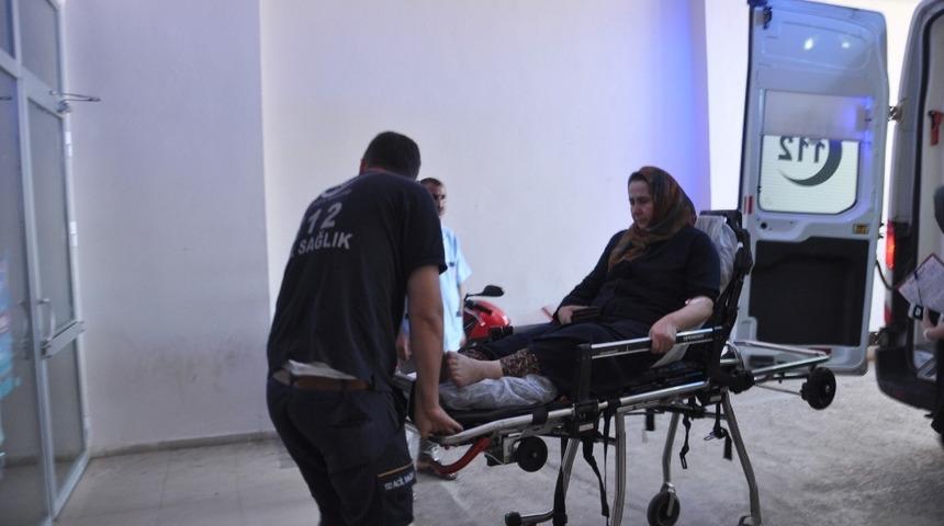 Nurdağı&rsquo;nda trafik kazası: 3 yaralı