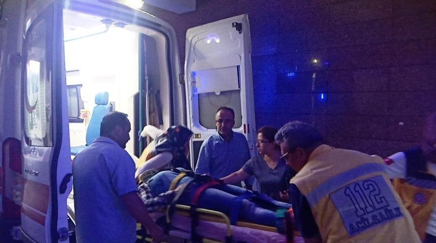 İncir toplamak isterken ağaçtan düştü