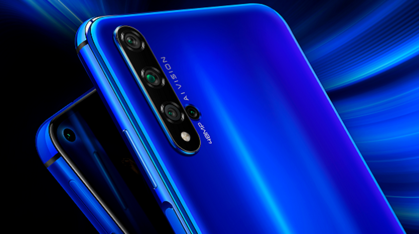 Dört kameralı Honor 20 Türkiye'de!