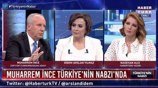Nagehan Alçı'nın 'İmamoğlu' sorusuna Muharrem İnce'den yanıt!