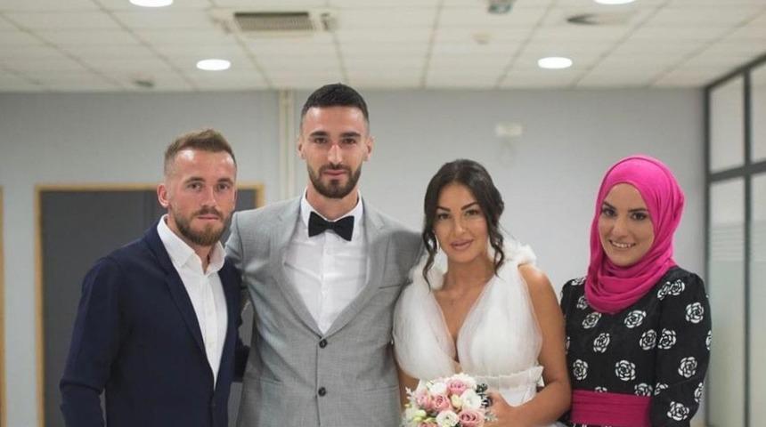 Konyasporlu Bajic evlendi