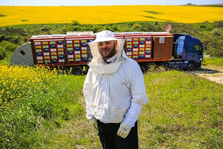 Tırda doğal bal üretiyor G2