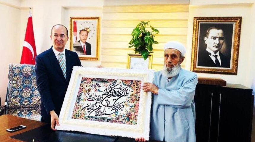 Şehit Kaymakam Safit&uuml;rk&rsquo;&uuml;n babası Asım Safit&uuml;rk&rsquo;&uuml;n Y&uuml;ksekova ve Esendere ziyareti