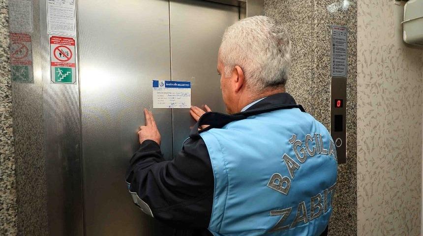 Bağcılar&rsquo;da 3 bin 64 asans&ouml;r g&uuml;venlik ve bakım denetiminden ge&ccedil;ti