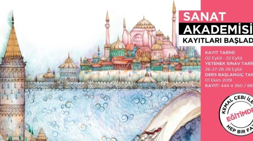 K&uuml;&ccedil;&uuml;k&ccedil;ekmece sanat akademisi kayıtları başladı