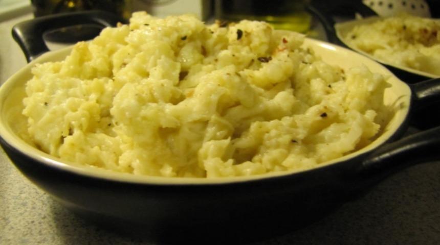 Zeytinyağlı Karnabahar Püresi