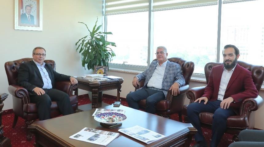 Kapı Sistemleri Mümessillik San. ve Tic. LTD. ŞTİ’nden rektöre ziyaret