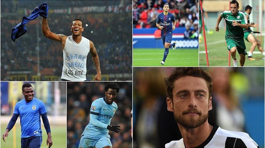 D&uuml;nyaca &uuml;nl&uuml; futbolcular boşta kaldı