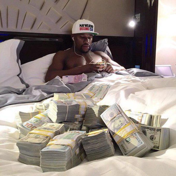 Floyd Mayweather servetine servet kattı! G4