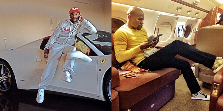 Floyd Mayweather servetine servet kattı! G5