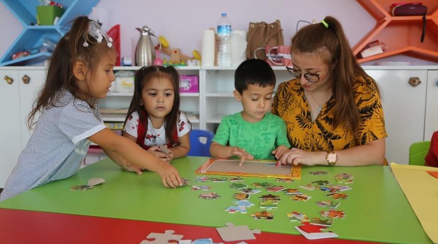 Erdemli Belediye kreşi, yeni eğitim sezonuna başladı