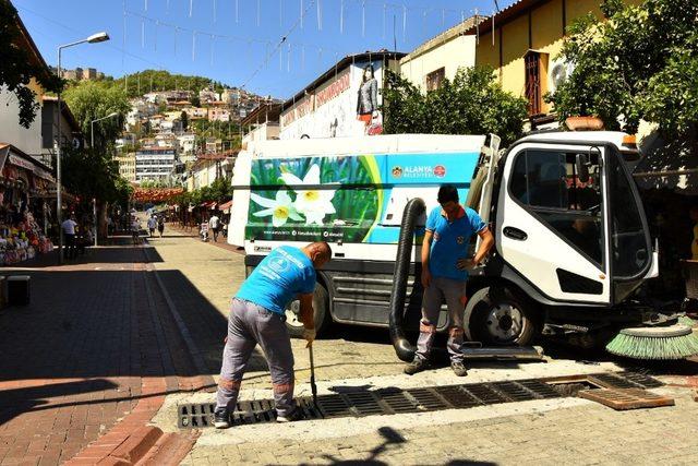 Alanya yağmur sezonuna hazır