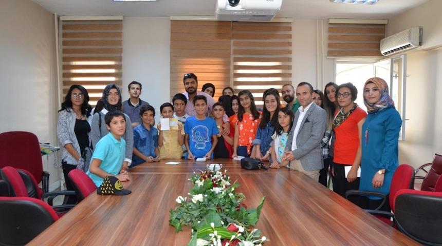 Van Çocuk Evleri’nde kalan başarılı çocuklar ödüllendirildi