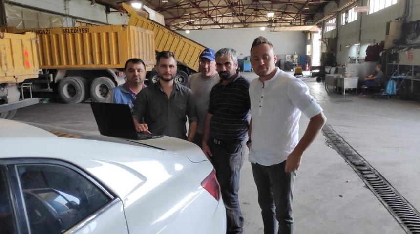 Melikgazi’de araç arızaları daha hızlı tespit edilecek