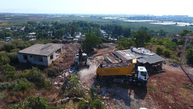 Ermenek’e yeni yollar açılması için çalışmalara başlandı